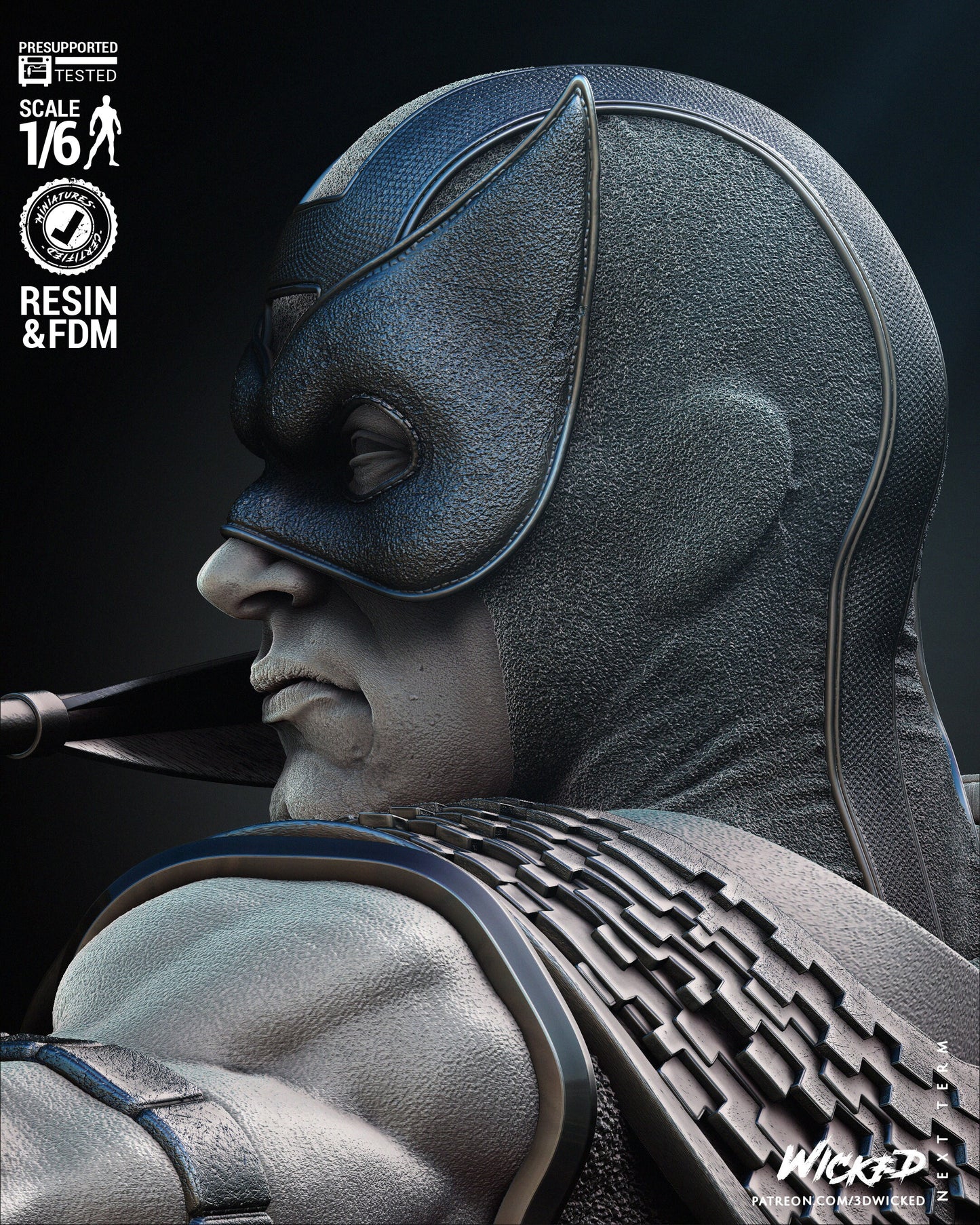 Hawkeye - UNPAINTED FAN ART - Wicked 3d prints