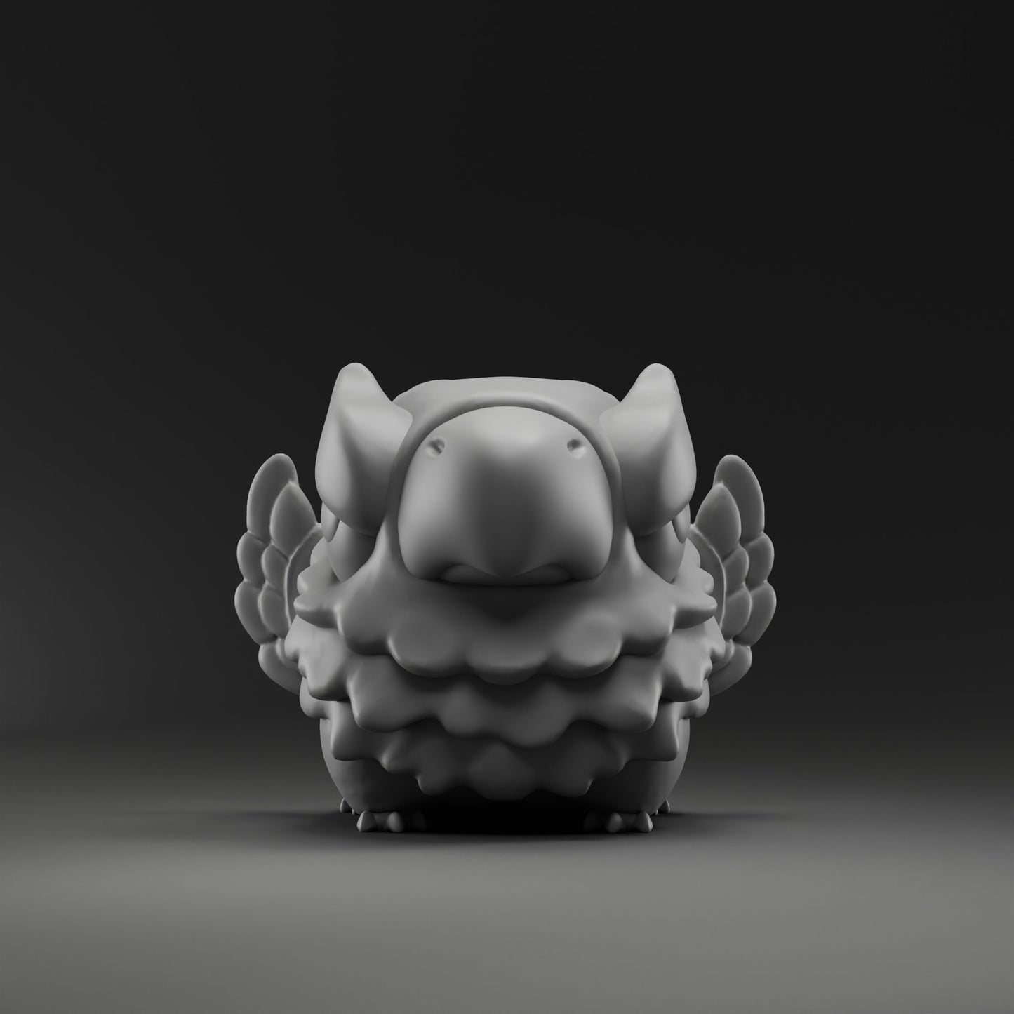 Griffii - UNPAINTED - Grumpii Art Toy