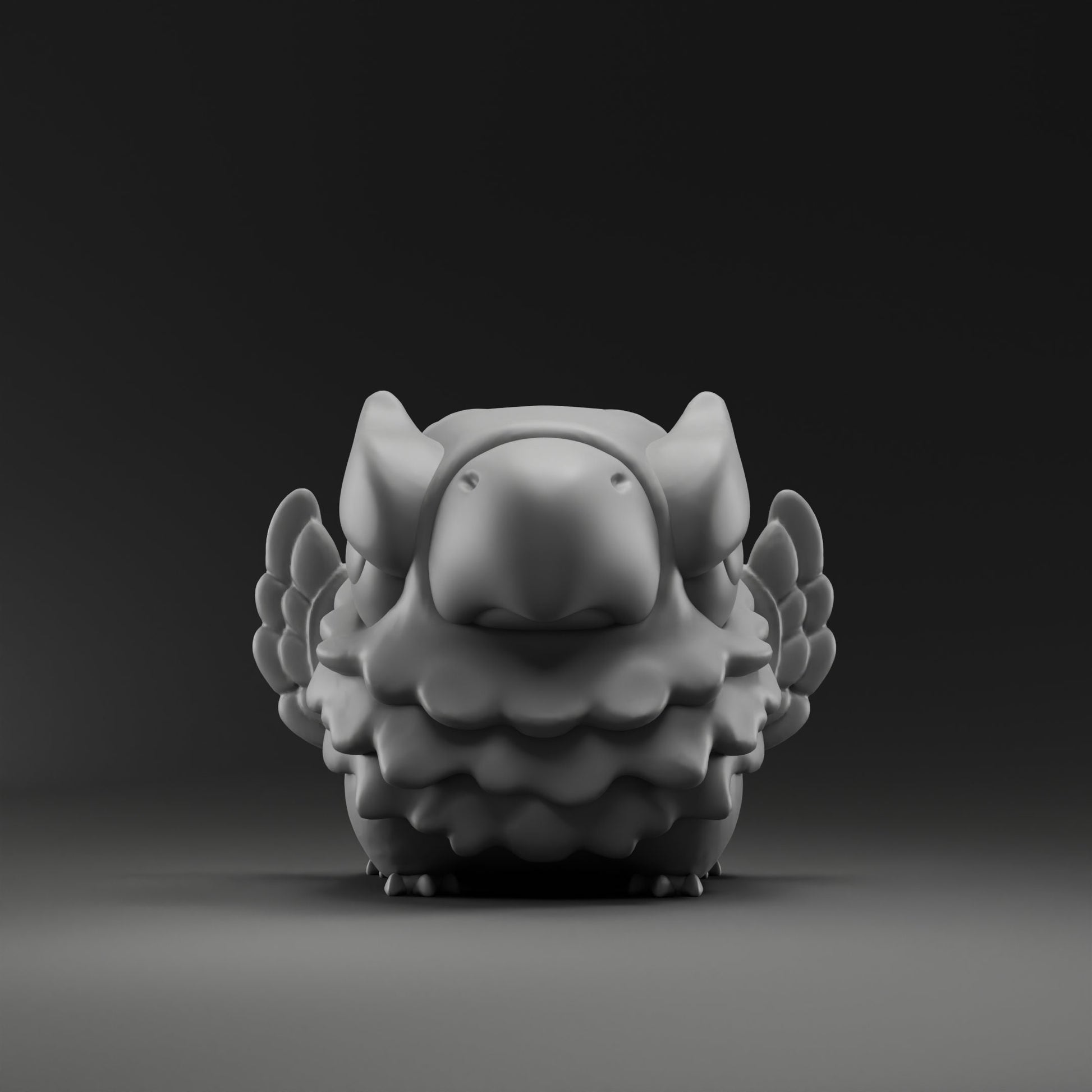 Griffii - UNPAINTED - Grumpii Art Toy