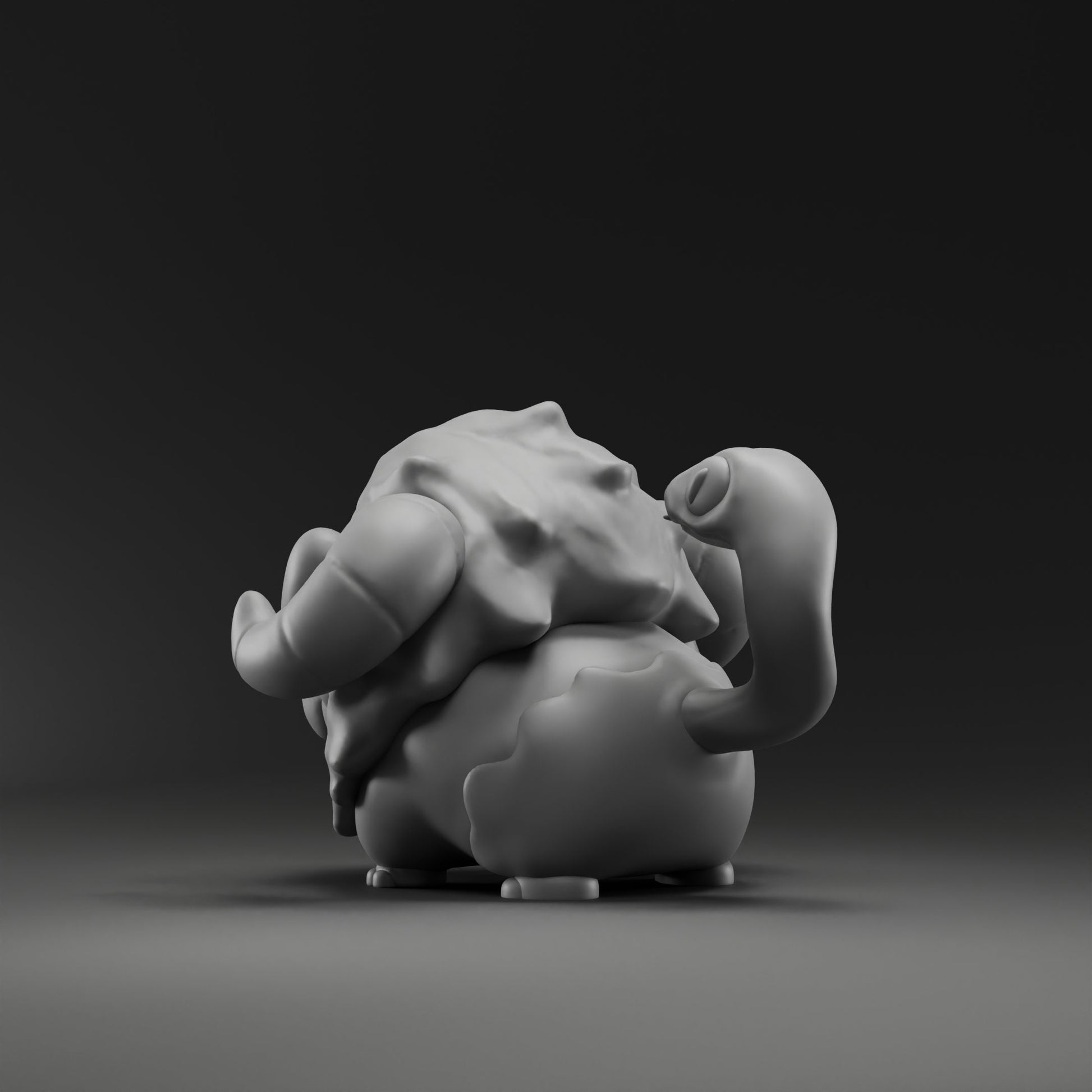 Chimerii - UNPAINTED - Grumpii Art Toy