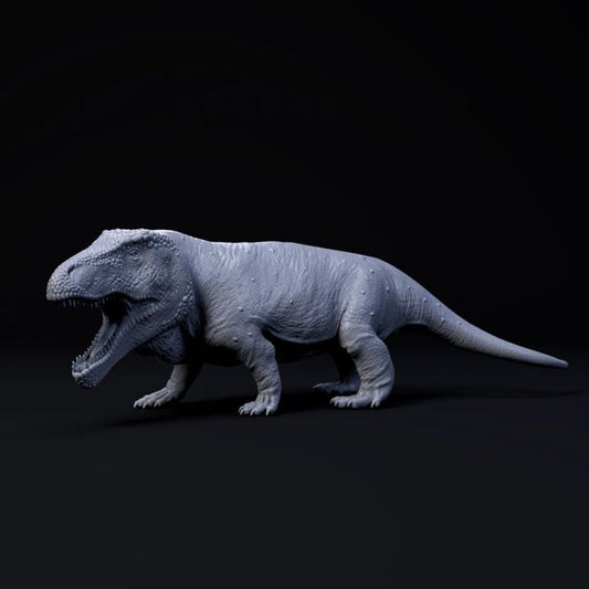 Erythrosuchus walking - UNPAINTED - Dino and Dog Miniatures