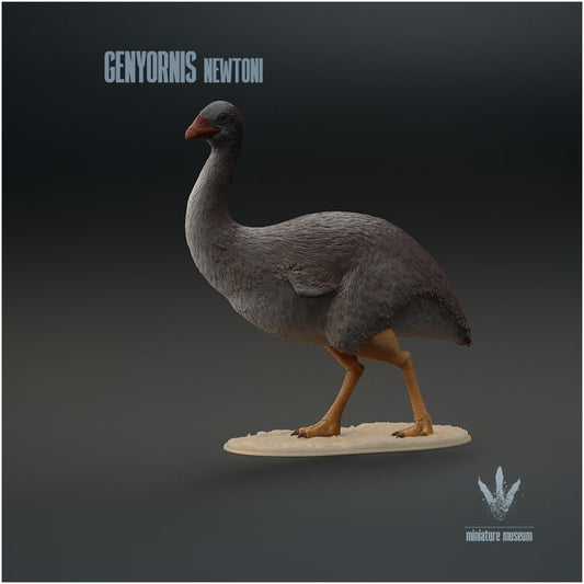 Genyornis newtoni : The Thunder Bird - UNPAINTED - Miniature Museum