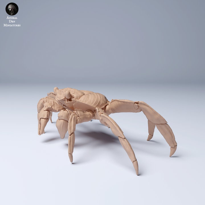 Sally Lightfoot Crab - UNPAINTED - Animal Den Miniatures