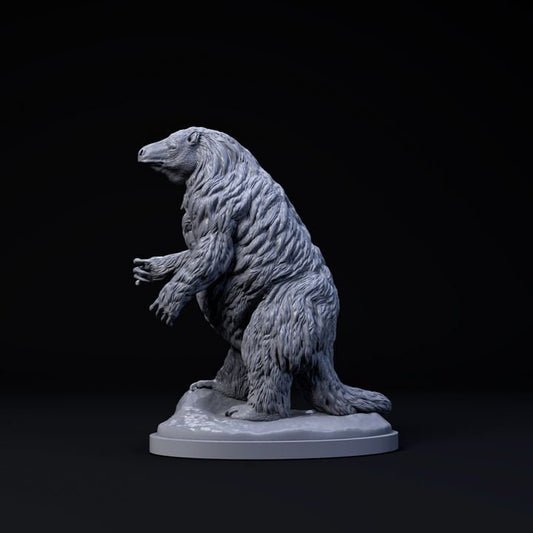 Megatherium walking - UNPAINTED - Dino and Dog Miniatures