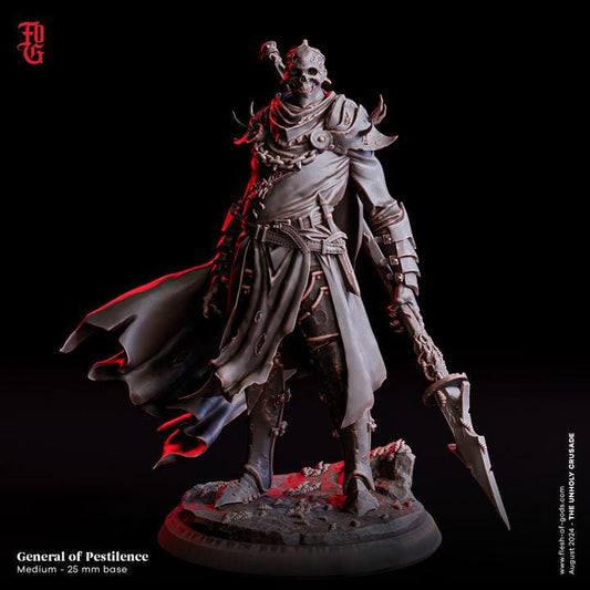 General of Pestilence - UNPAINTED - Flesh of Gods