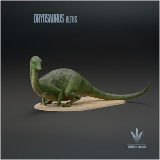 Dryosaurus altus : Sitting - UNPAINTED - Miniature Museum