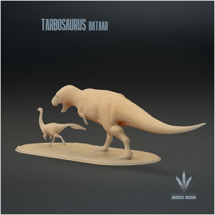 Tarbosaurus bataar : Chase - UNPAINTED - Miniature Museum
