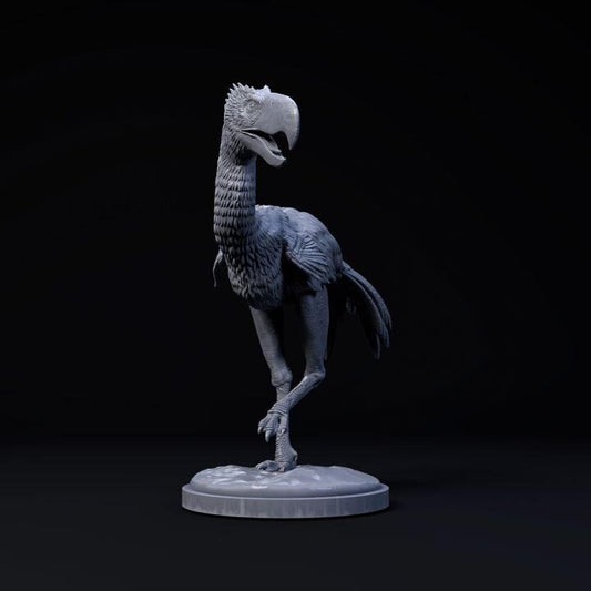 Phorusrhacos Strolling - UNPAINTED - Dino and Dog Miniatures