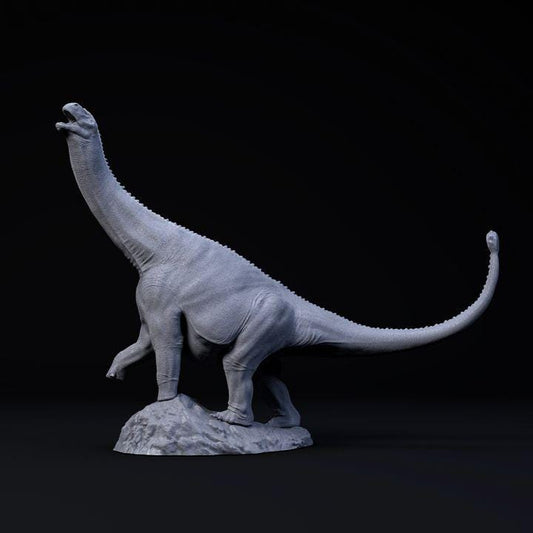 Shunosaurus calling - UNPAINTED - Dino and Dog Miniatures