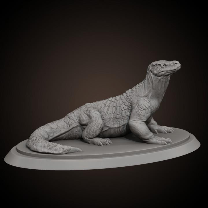 Komodo dragon - UNPAINTED - Animals & Creatures Minis