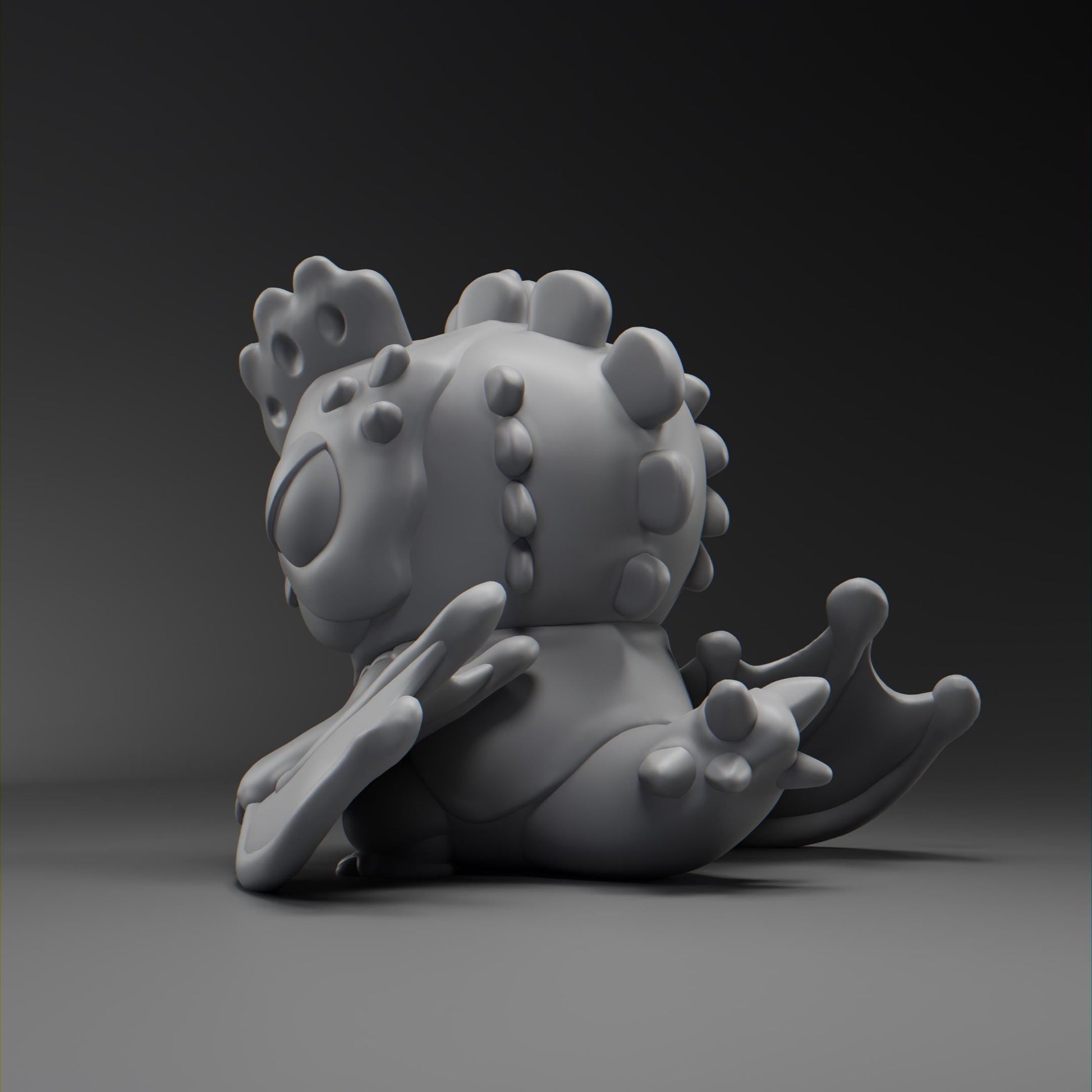 Wyverii - UNPAINTED - Grumpii Art Toy