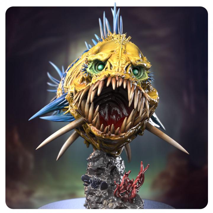 Fish Creature - UNPAINTED Fan Art - Siryll Art