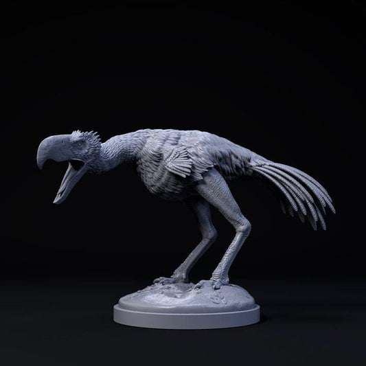 Phorusrhacos angry - UNPAINTED - Dino and Dog Miniatures