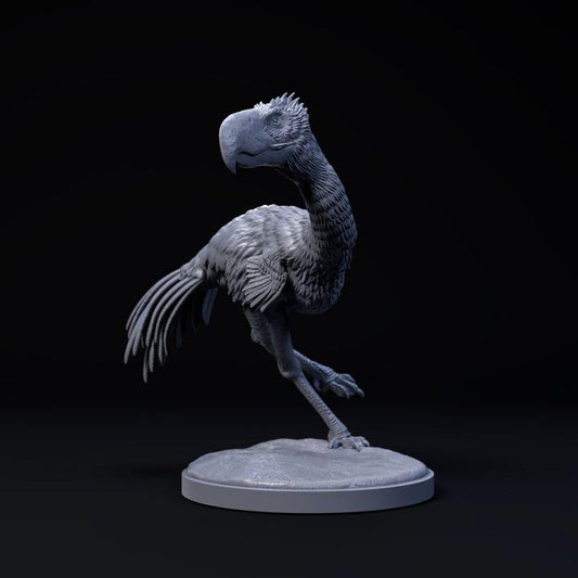 Phorusrhacos Running - UNPAINTED - Dino and Dog Miniatures