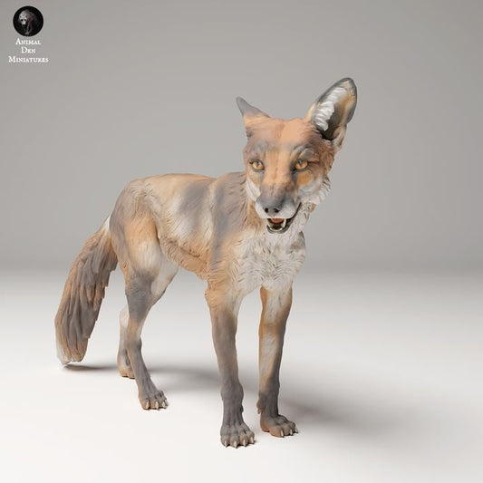 Red Fox- UNPAINTED - Animal Den Miniatures