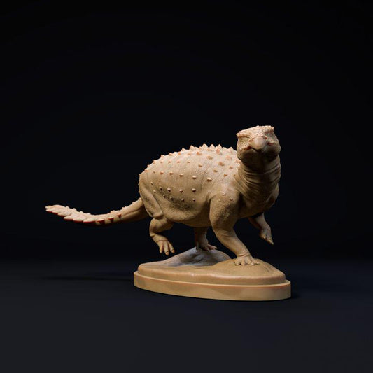 Stegouros walking - Dino and Dog Miniatures