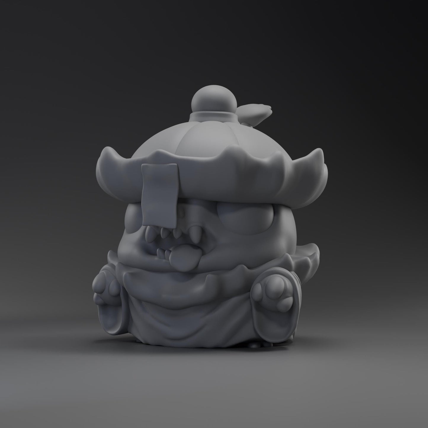 Jiangshii - UNPAINTED - Grumpii Art Toy