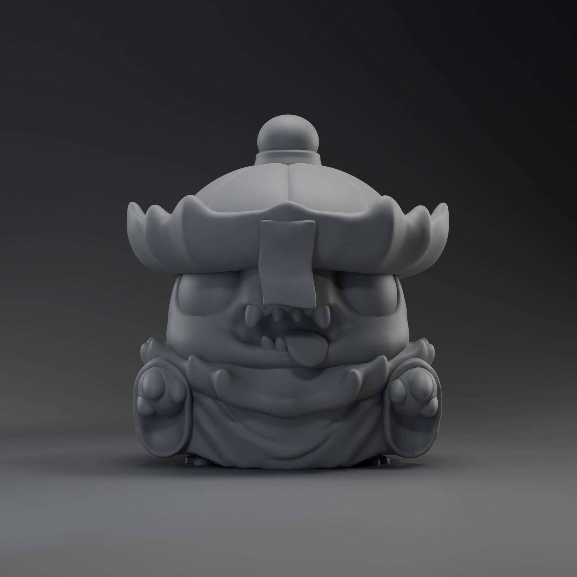 Jiangshii - UNPAINTED - Grumpii Art Toy