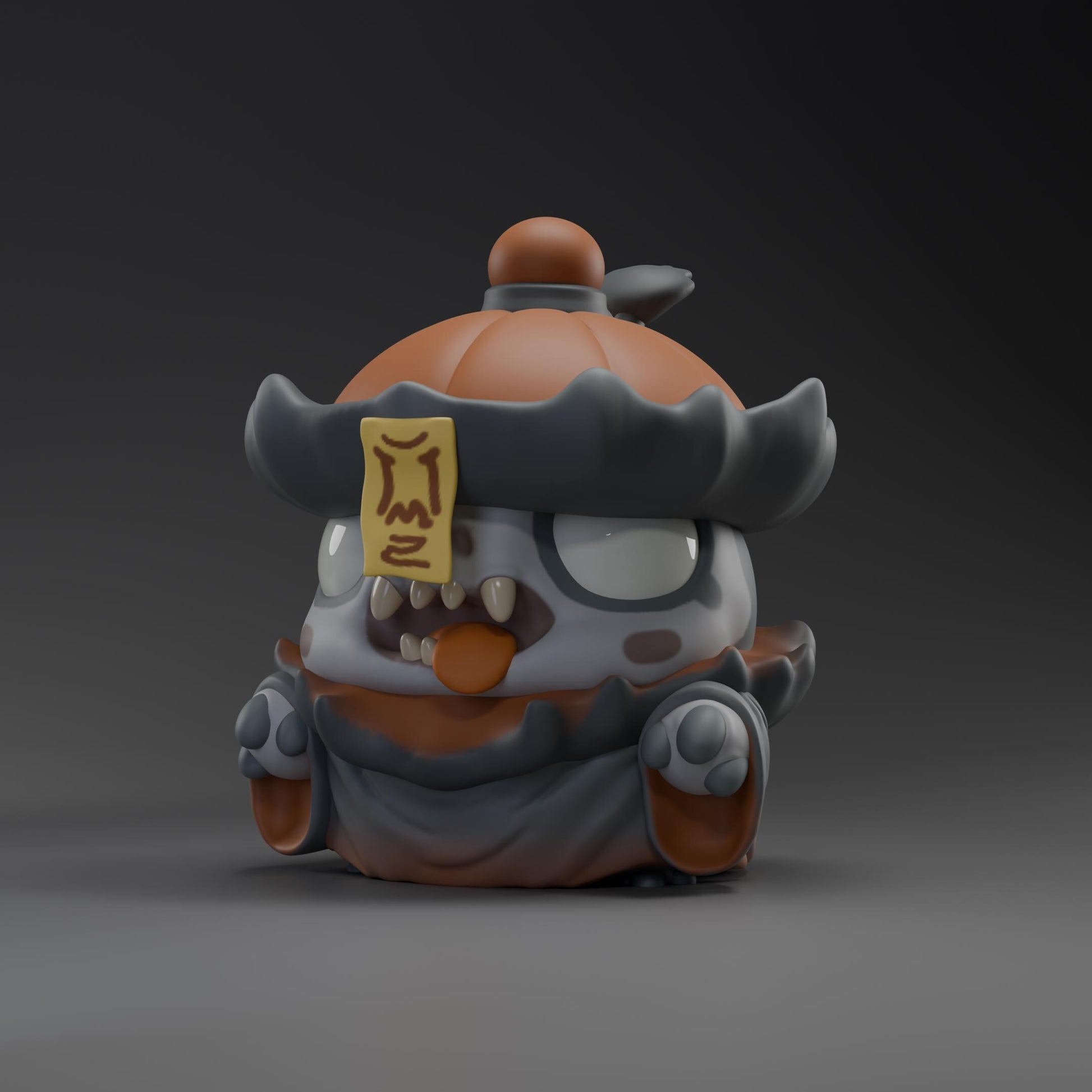 Jiangshii - UNPAINTED - Grumpii Art Toy