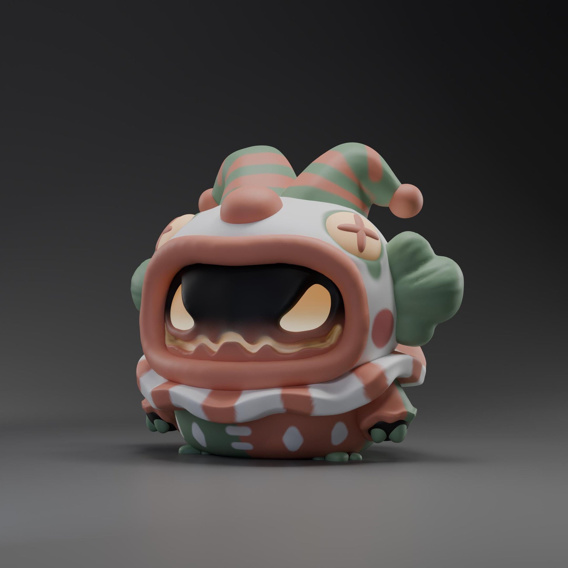 jokii - UNPAINTED - Grumpii Art Toy
