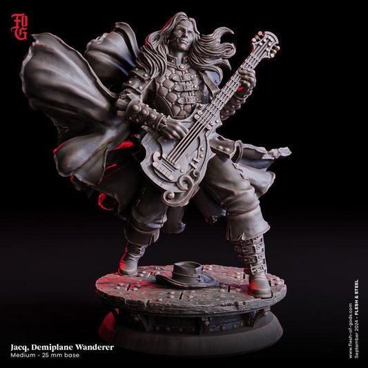 Jacq, Demiplane Wanderer - UNPAINTED - Flesh of Gods