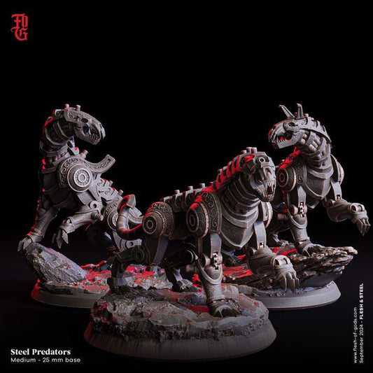 Steel Predators - UNPAINTED - Flesh of Gods
