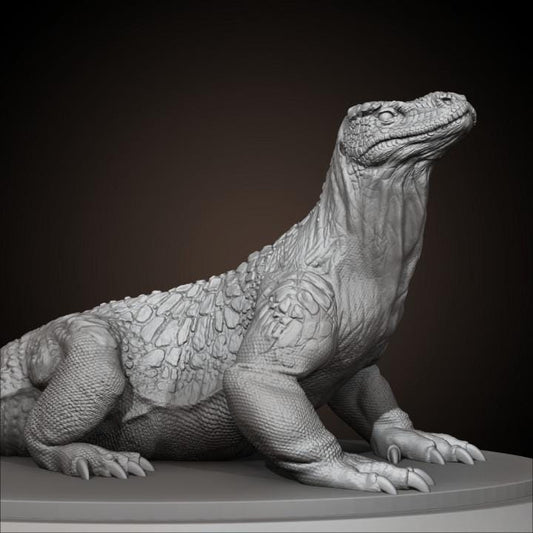 Komodo dragon - UNPAINTED - Animals & Creatures Minis