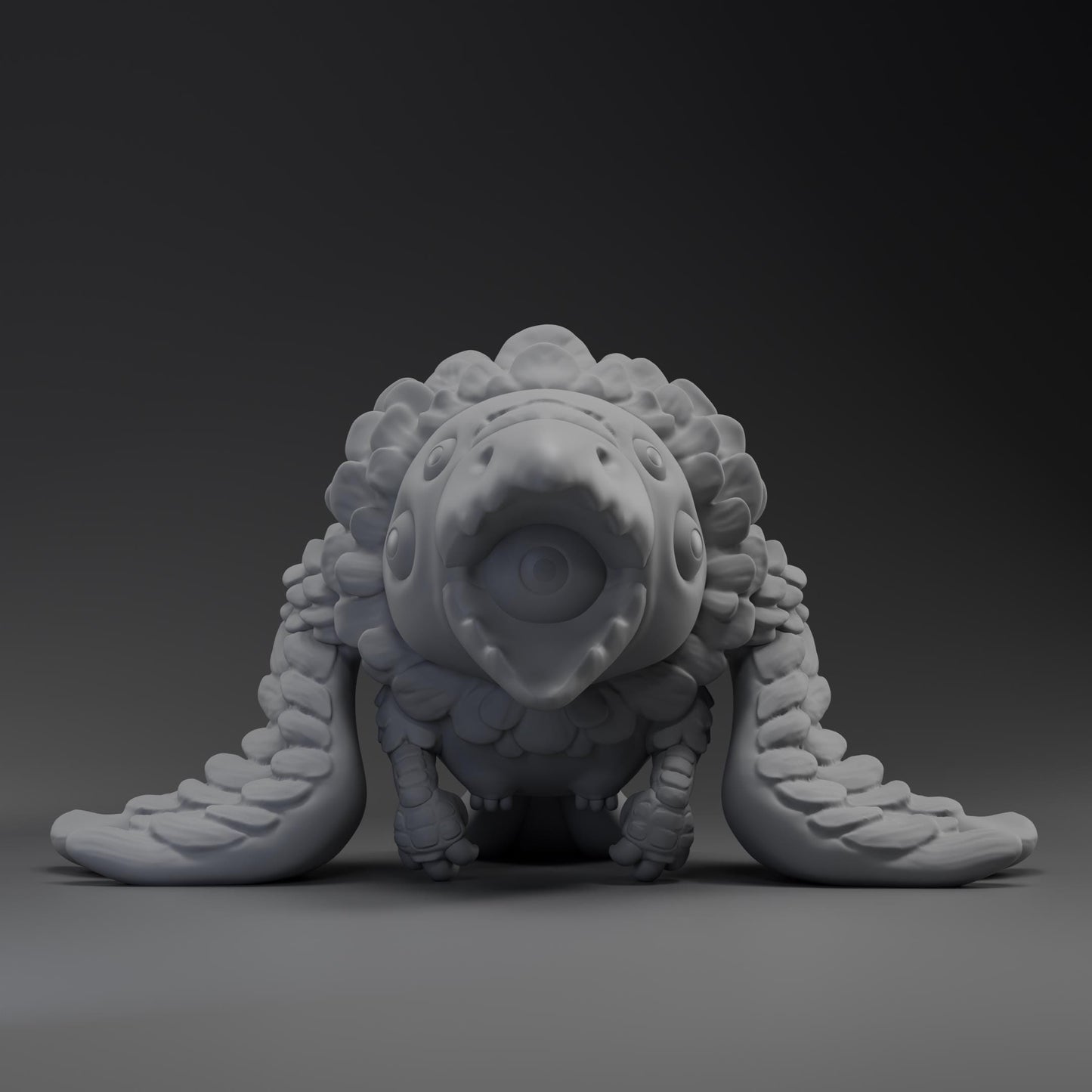 Corvii - UNPAINTED - Grumpii Art Toy