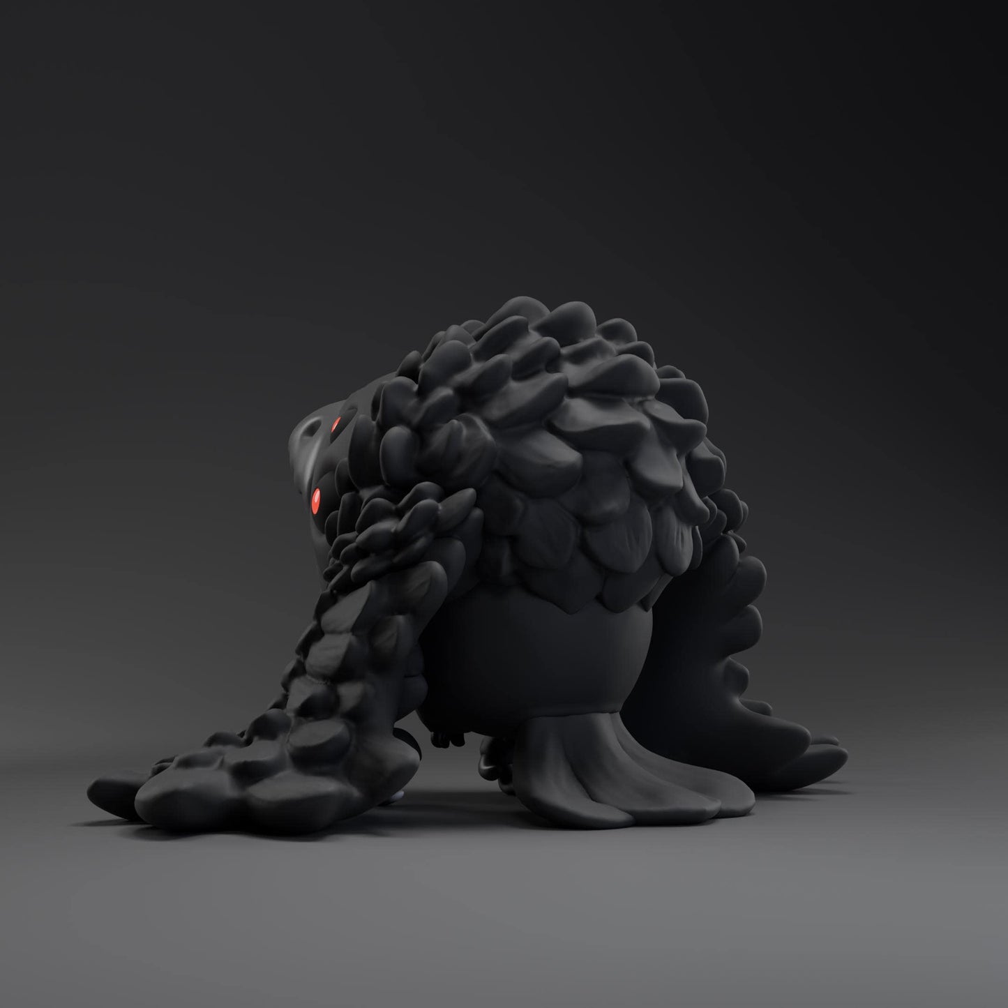 Corvii - UNPAINTED - Grumpii Art Toy