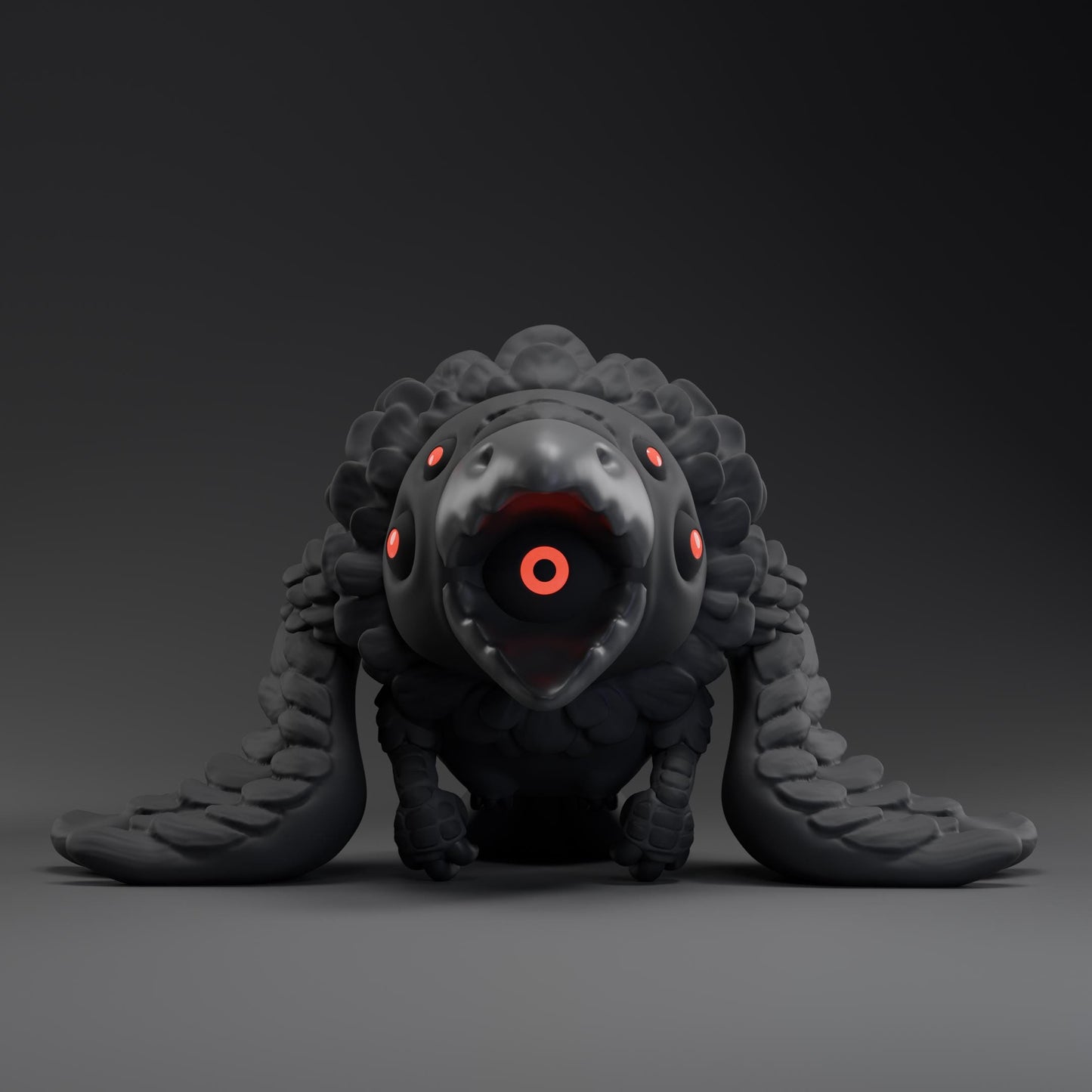 Corvii - UNPAINTED - Grumpii Art Toy