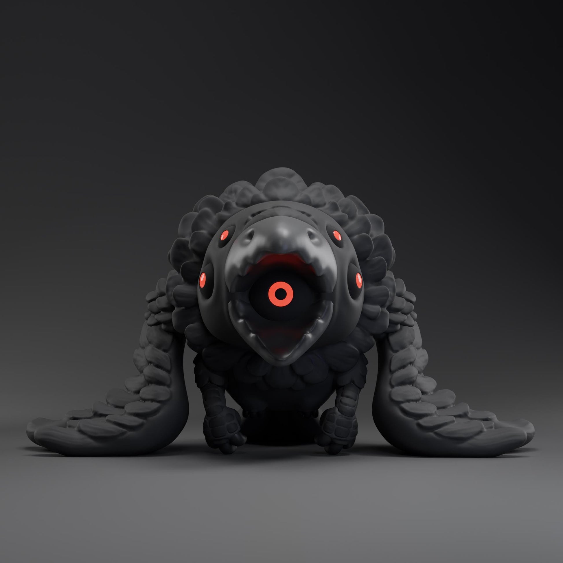 Corvii - UNPAINTED - Grumpii Art Toy