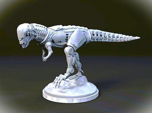 Pachycephalosaurus Mecha Robot - Mecha Zoo - Dino and Dog Miniatures