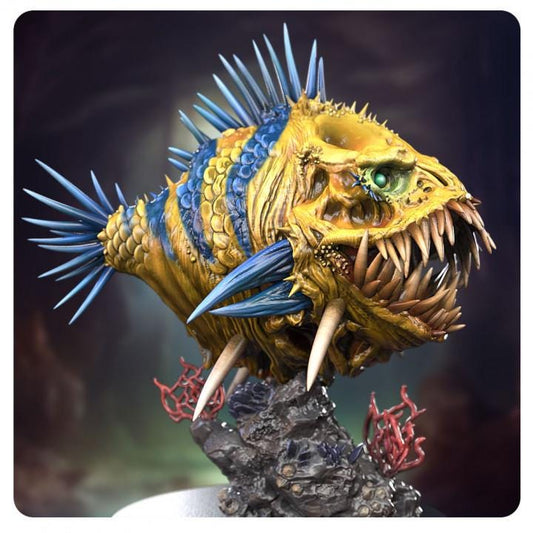 Fish Creature - UNPAINTED Fan Art - Siryll Art