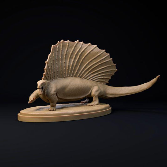 Edaphosaurus angry - Dino and Dog Miniatures