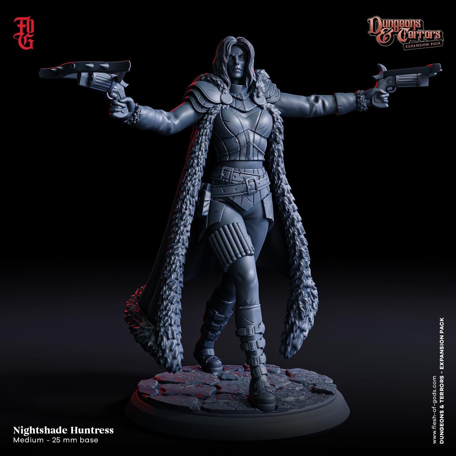 Nightshade Huntress - Flesh of Gods - Dungeons & Terrors