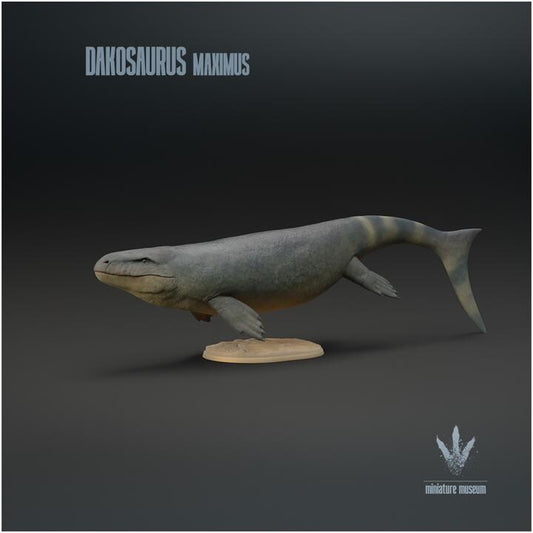 Dakosaurus maximus : The Biter Lizard - UNPAINTED - Miniature Museum