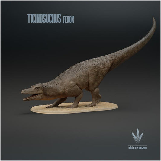 Ticinosuchus ferox Hunting - UNPAINTED - Miniature Museum