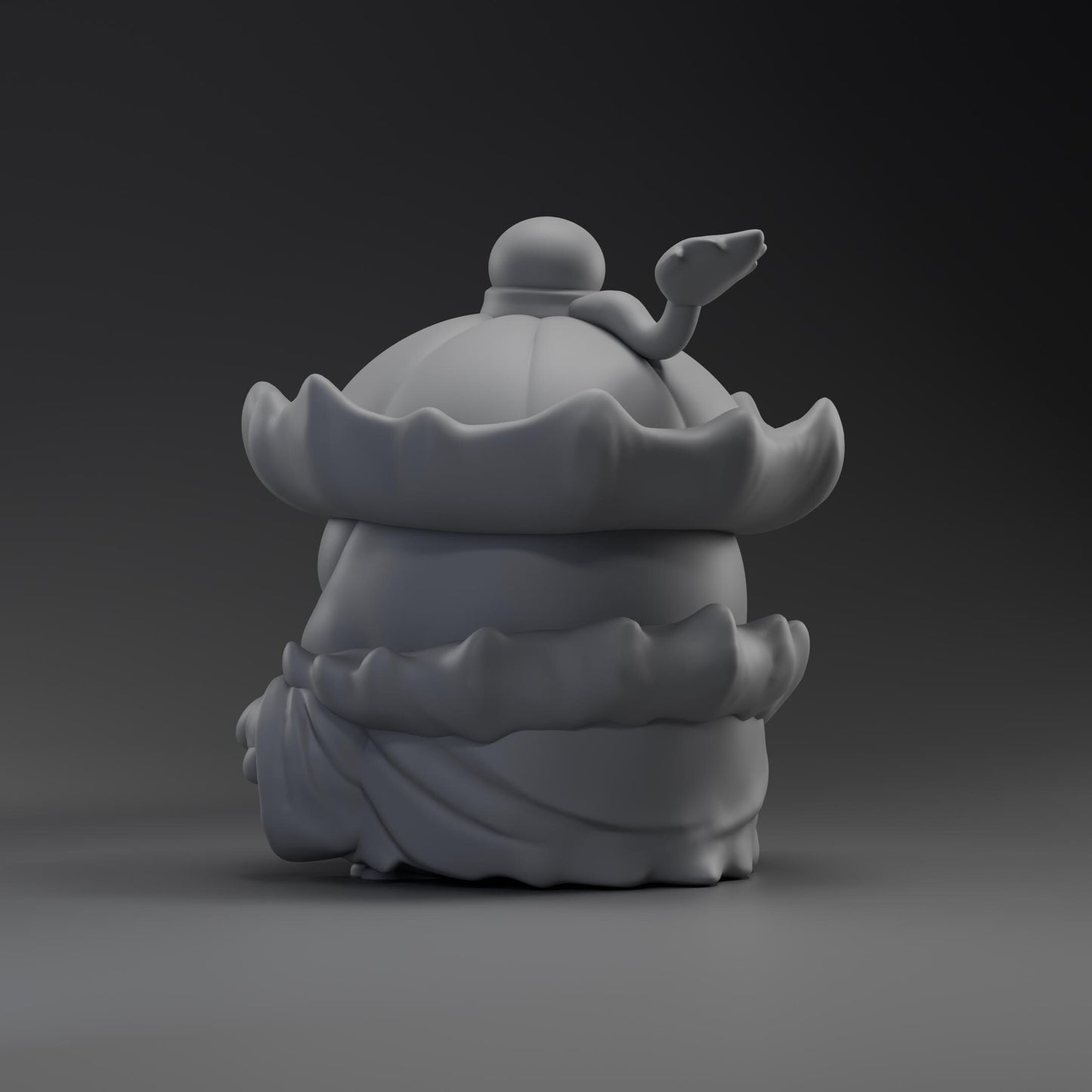 Jiangshii - UNPAINTED - Grumpii Art Toy