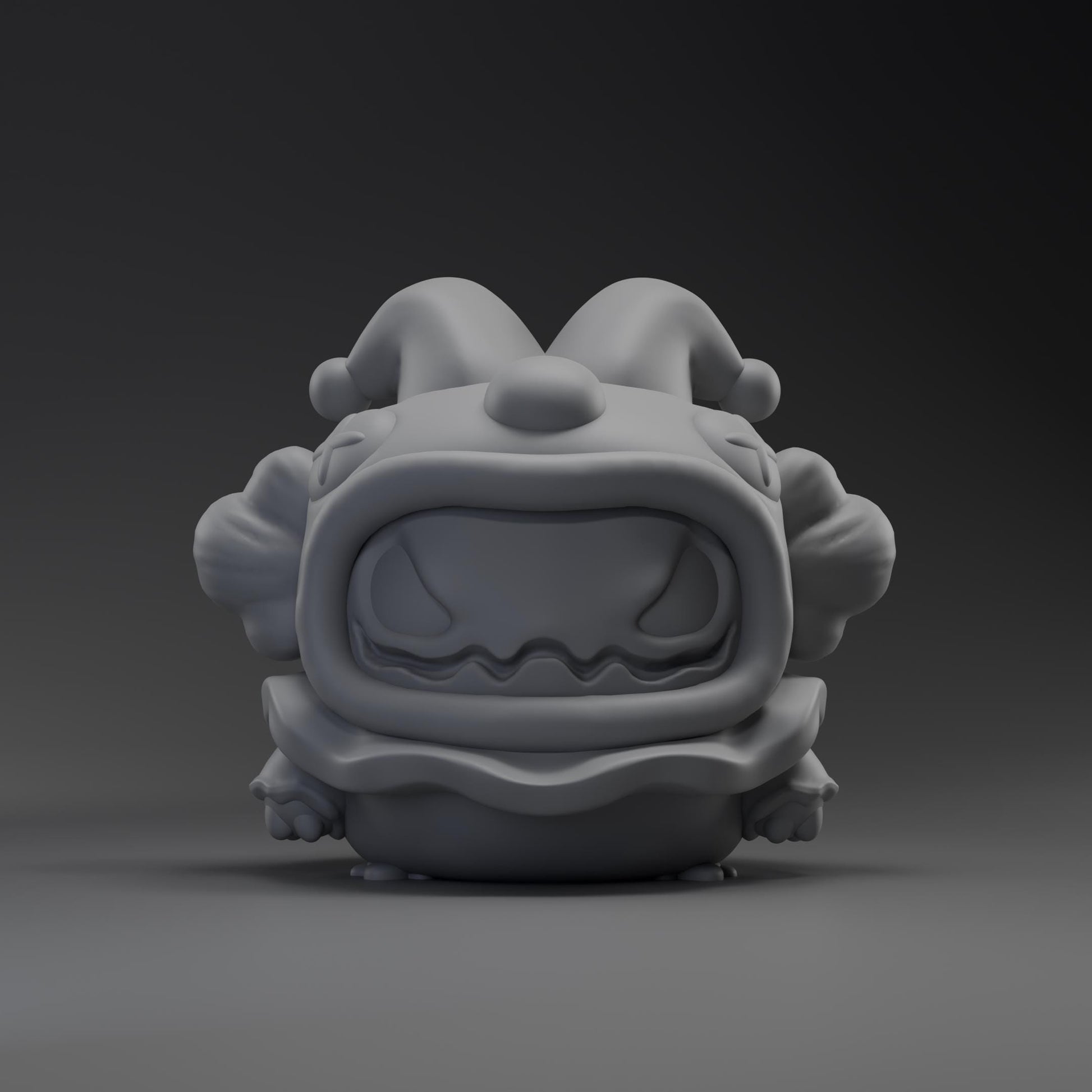 jokii - UNPAINTED - Grumpii Art Toy