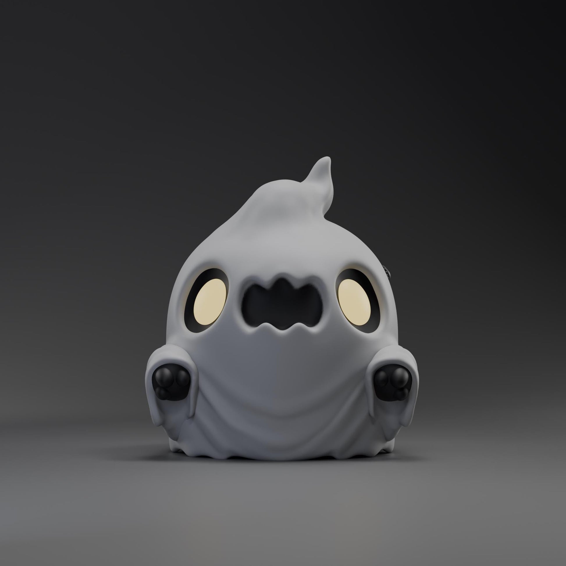 Boo - UNPAINTED - Grumpii Art Toy