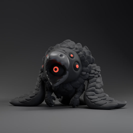 Corvii - UNPAINTED - Grumpii Art Toy