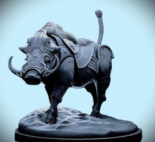 Warthog Mecha Robot - Mecha Zoo - Dino and Dog Miniatures