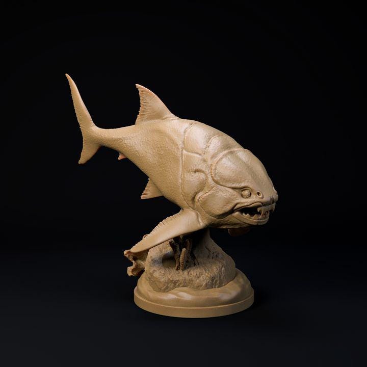 Dunkleosteus - Dino and Dog Miniatures