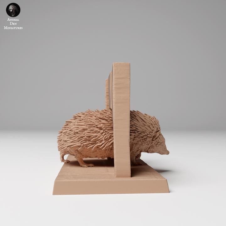 European Hedgehog Crossing Fence - UNPAINTED - Animal Den Miniatures