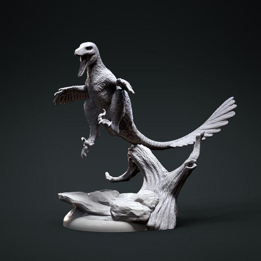 Deinonychus Pounce - Clynche Art