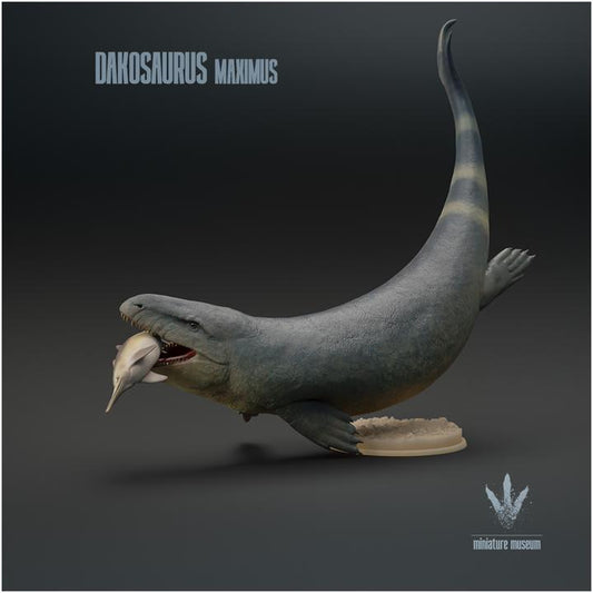 Dakosaurus maximus Hunting - UNPAINTED - Miniature Museum