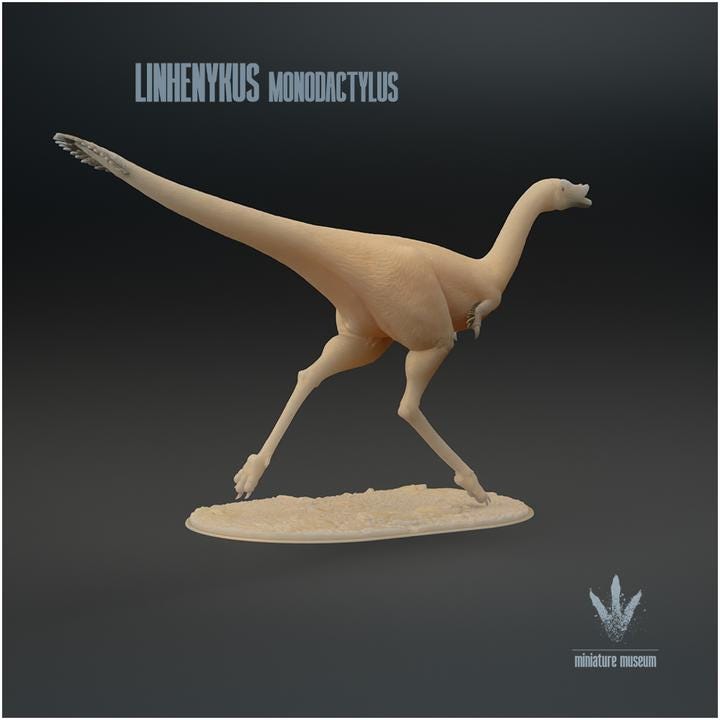 Linhenykus monodactylus : Running - UNPAINTED - Miniature Museum