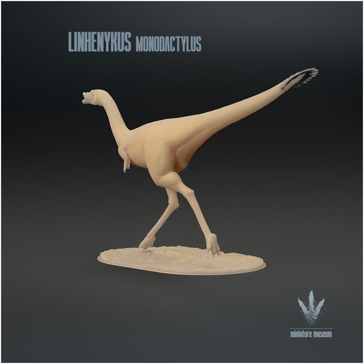 Linhenykus monodactylus : Running - UNPAINTED - Miniature Museum