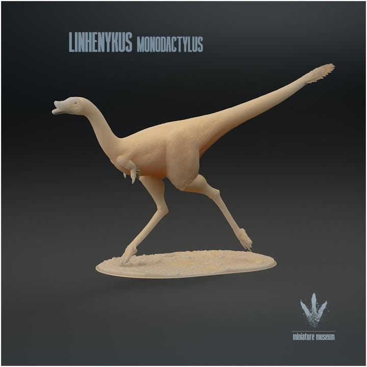 Linhenykus monodactylus : Running - UNPAINTED - Miniature Museum