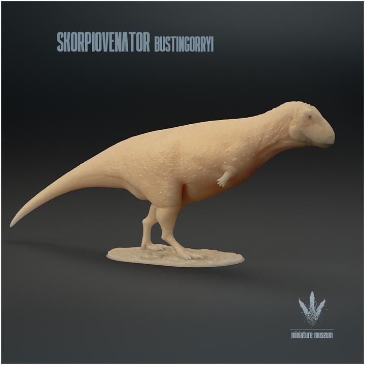 Skorpiovenator bustingorryi : The Scorpion Hunter - UNPAINTED - Miniature Museum